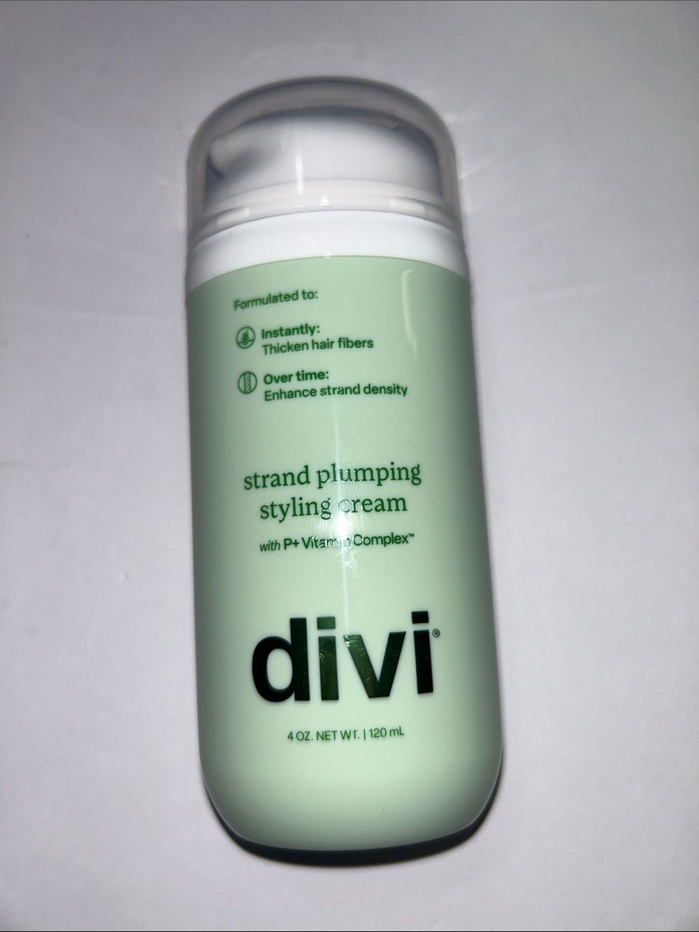 divi Strand Plumping Styling Cream — Mint Green